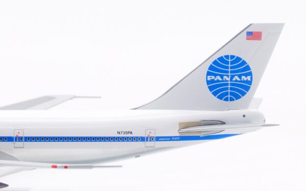 HX Models 1:400 Pan American World Airways (Pan Am) Boeing B747-100 "Clipper Constitution - Flaps Up" N735PA (B551402P) - Image 13