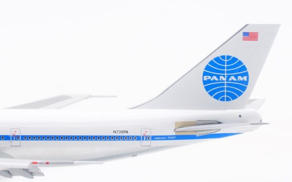 HX Models 1:400 Pan American World Airways (Pan Am) Boeing B747-100 "Clipper Constitution - Flaps Down" N735PA (B551402PF) - Image 14