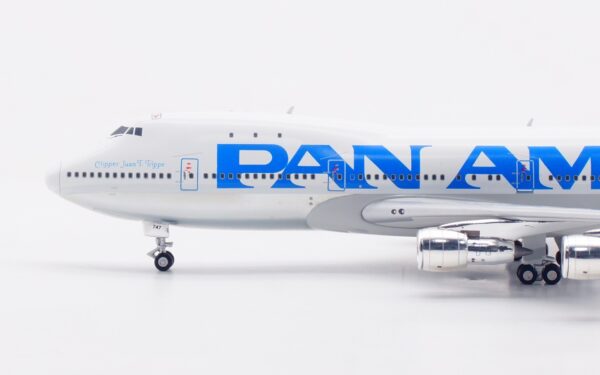 HX Models 1:400 Pan American World Airways (Pan Am) Boeing B747-100 "Clipper Juan T. Trippe - Flaps Up" N747PA (B551403P) - Image 10