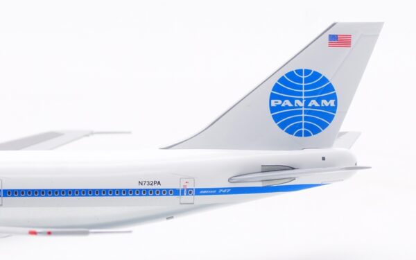 HX Models 1:400 Pan American World Airways (Pan Am) Boeing B747-100 "Clipper Storm King - Flaps Up" N747PA (B551404P) - Image 12
