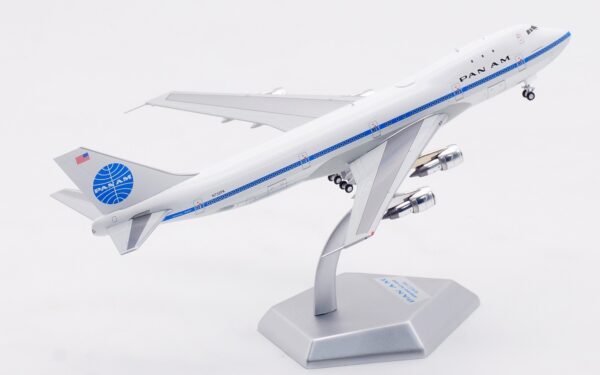 HX Models 1:400 Pan American World Airways (Pan Am) Boeing B747-100 "Clipper Storm King - Flaps Up" N747PA (B551404P) - Image 3