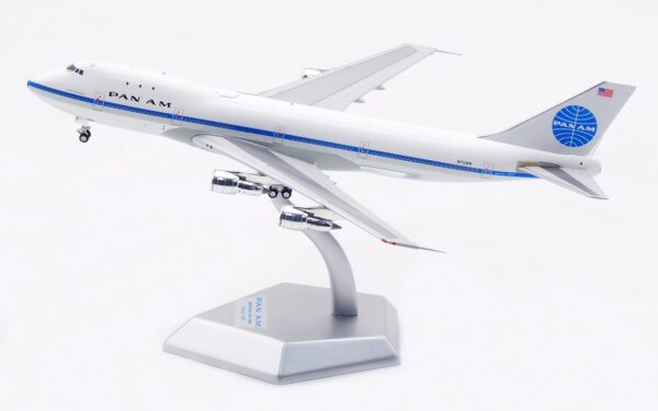 HX Models 1:400 Pan American World Airways (Pan Am) Boeing B747-100 "Clipper Young America - Flaps Up" N733PA (B551405P) - Image 4