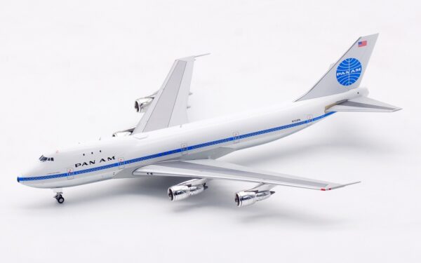 HX Models 1:400 Pan American World Airways (Pan Am) Boeing B747-100 "Clipper Young America - Flaps Up" N733PA (B551405P) - Image 5