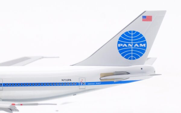 HX Models 1:400 Pan American World Airways (Pan Am) Boeing B747-100 "Clipper Young America - Flaps Down" N733PA (B551405PF) - Image 14