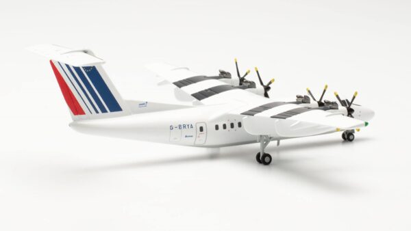 Herpa Wings 1:200 Air France (Brymon Airways) de Havilland Canada DHC-7-100 Dash 7 "Ville de Paris" G-BRYA (HE572644) - Image 4