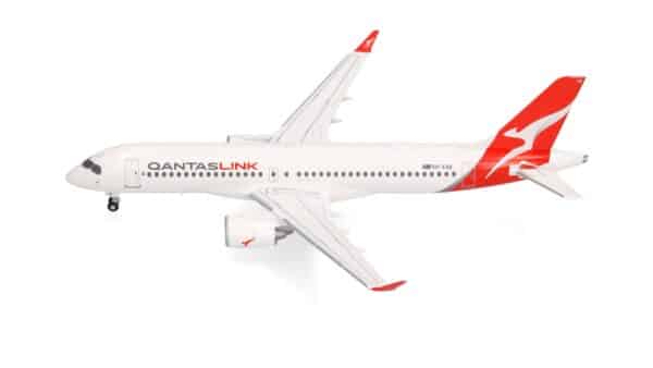 Herpa Wings 1:200 QantasLink (National Jet Systems) Airbus A220-300 "Koala" VH-X4B (HE573184) - Image 2
