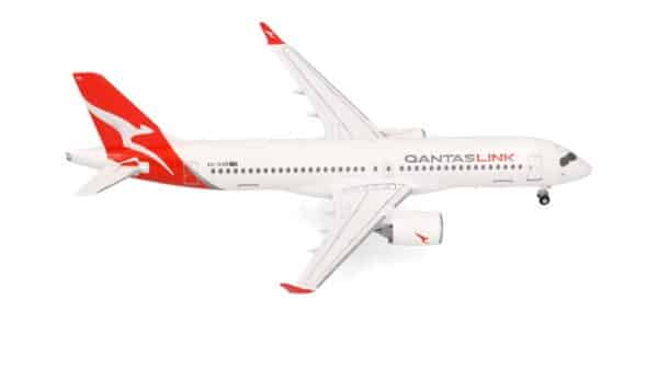 Herpa Wings 1:200 QantasLink (National Jet Systems) Airbus A220-300 "Koala" VH-X4B (HE573184) - Image 3