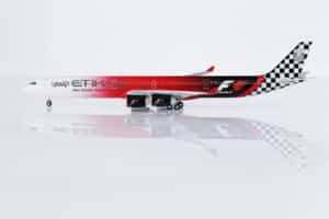 HX Models 1:400 Etihad Airways Airbus A340-600 "2010 Abu Dhabi Grand Prix - Flaps Down" A6-EHJ (HY346093F)