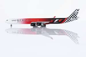 HX Models 1:400 Etihad Airways Airbus A340-600 "2015 Abu Dhabi Grand Prix - Flaps Up" A6-EHJ (HY346094)