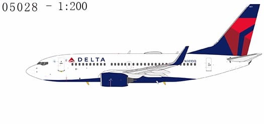 NG Models 1:200 Delta Air Lines Boeing B737-700w N301DQ (NG05028)