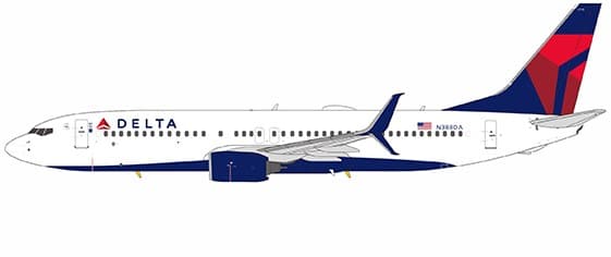NG Models 1:200 Delta Air Lines Boeing B737-800S N388DA (NG08063)