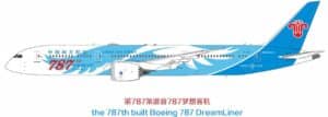 NG Models 1:400 China Southern Airlines Boeing B787-9 Dreamliner "787th Boeing 787" B-1168 (NG24063)