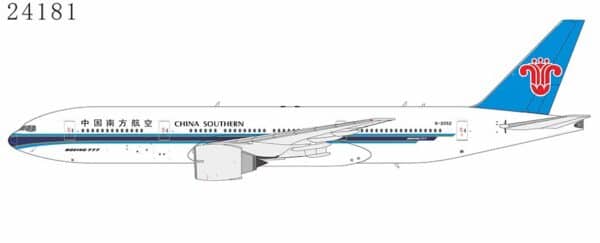 NG Models 1:400 China Southern Airlines Boeing B777-200 B-2052 (NG24181)