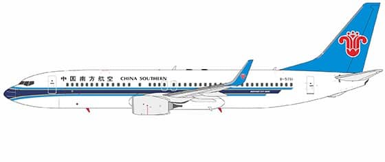 NG Models 1:200 China Southern Airlines Boeing B737-800w B-5761 (NG24192)