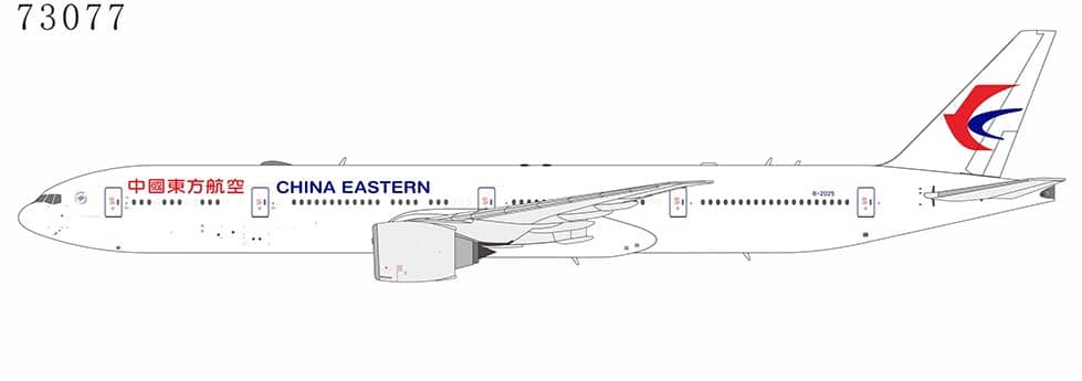 NG Models 1:400 China Eastern Airlines Boeing B777-300(ER) B-2025 (NG73077)