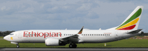 JC Wings 1:400 Ethiopian Airlines Boeing B737 MAX 8 ET-AVL (XX40784)