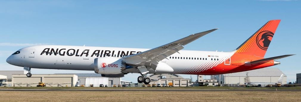 JC Wings 1:400 TAAG - Angola Airlines Boeing B787-9 Dreamliner "Namibe - Flaps Down" D2-TEQ (XX40787A)