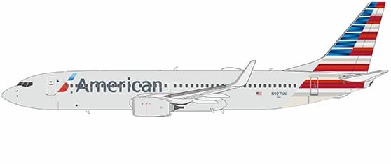 NG Models 1:200 American Airlines Boeing B737-800w N927NN (NG08051)