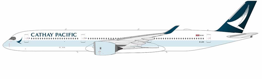 NG Models 1:400 Cathay Pacific Airbus A350-1000 XWB B-LXH (NG57019)