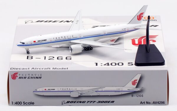 Aviation 400 1:400 Air China Boeing B777-300(ER) B-1266 (AV4296)