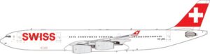 Aviation 400 1:400 Swiss Airbus A340-300 "Zurich" HB-JMB (AV4320)