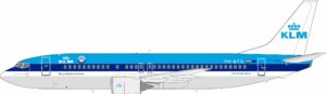 InFlight 200 1:200 KLM Royal Dutch Airlines Boeing B737-400 "Sir Henry M. Stanley" PH-BTG (IF734KL0824)