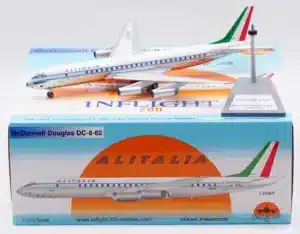 InFlight 200 1:200 Alitalia McDonnell Douglas DC-8-62 "Vincenzo Bellini" I-DIWY (IF862AZ0725P)