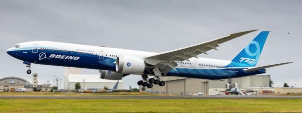 JC Wings 1:400 Boeing Aircraft Company Boeing B777-9X "Folded Wingtips" N779XW (LH4426X)