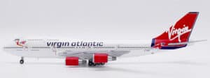 JC Wings 1:400 Virgin Atlantic Boeing B747-400 "Tubular Belle - Flaps Down" G-VHOT (XX40225A)