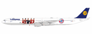 JC Wings 1:400 Lufthansa Airbus A340-600 "FC Bayern Munchen" D-AIHZ (XX40390)