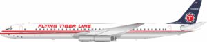 InFlight 200 1:200 Flying Tigers McDonnell Douglas DC-8-63 N624FT (IF863FT1125P)