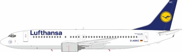 J-Fox Models 1:200 Lufthansa Boeing B737-400 "Straubing" D-ABKC (JF-737-4-002)