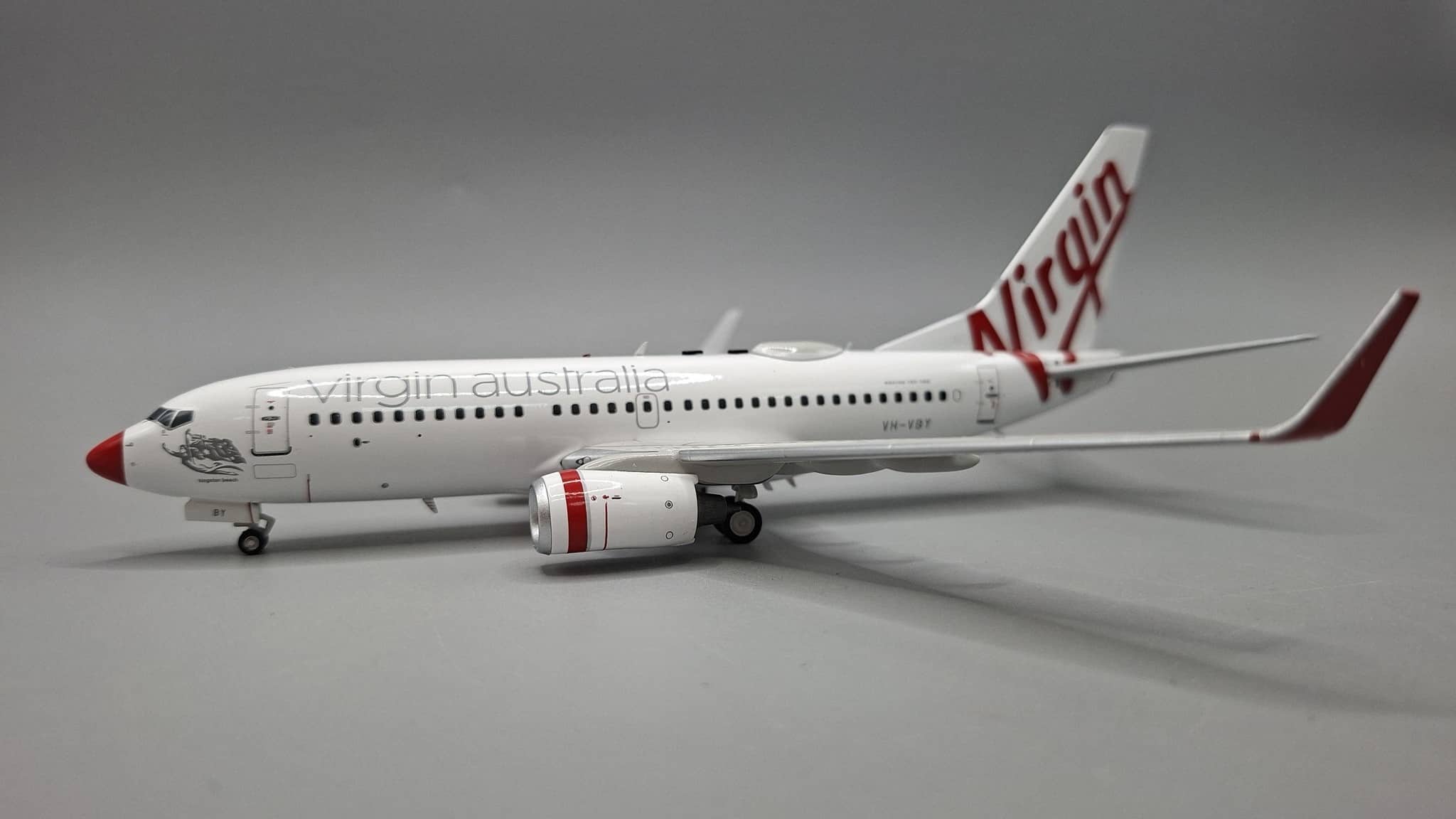 J-Fox Models 1:200 Virgin Australia Boeing B737-700w "Kingston Beach" VH-VBY (JF-737-7-009L)