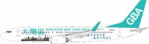 J-Fox Models 1:200 Greater Bay Airlines Boeing B737-800w "Greater Bay Area" B-KJD (JF-737-8-055)