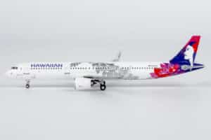 NG Models 1:400 Hawaiian Airlines Airbus A321neo "Uhiuhi" N215HA (NG13133)