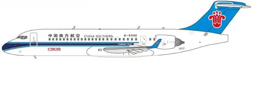 NG Models 1:200 China Southern Airlines COMAC ARJ21-700 B-658K (NG24189)