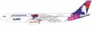 NG Models 1:400 Hawaiian Airlines Airbus A330-200 "Lilo & Stitch" N378HA (NG61105)