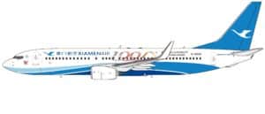 NG Models 1:400 Xiamen Airlines Boeing B737-800w "100th Boeing Aircraft for Xiamen Airlines" B-5146 (NG64147)