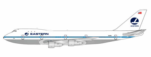 JC Wings 1:400 Eastern Air Lines Boeing B747-100 "Pan Am Hybrid" N731PA (XX40361)