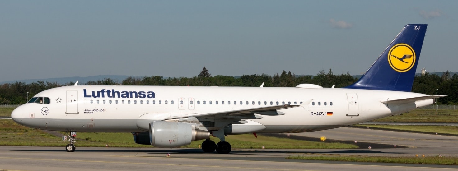 JC Wings 1:400 Lufthansa Airbus A320-200 "Herford" D-AIZJ (XX40781)