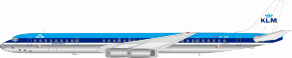 InFlight 200 1:200 KLM Royal Dutch Airlines McDonnell Douglas DC-8-63 "Abel Tasman" PH-DEE (IF863KL0925P)