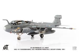 JC Wings Military 1:72 United States Navy (USN) Northrop Grumman EA-6B Prowler, VAQ-141 "Shadowhawks" 163527 (JCW-72-EA6B-010)