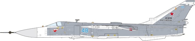 JC Wings Military 1:72 Russian Air Force Sukhoi Su-24MR Fencer-E "Blue 48" RF-93798 (JCW-72-SU24-004)