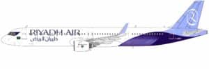NG Models 1:400 Riyadh Air Airbus A321neo XLR F-WWBZ (NG13137)