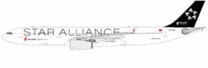 NG Models 1:400 Air China Airbus A330-300 "Star Alliance" B-6101 (NG62081)