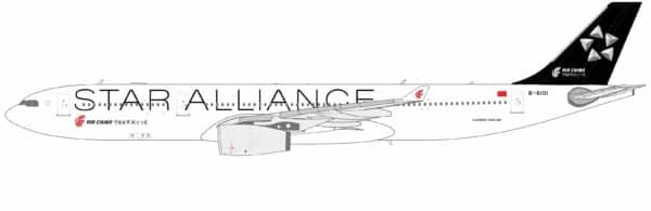 NG Models 1:400 Air China Airbus A330-300 "Star Alliance" B-6101 (NG62081)