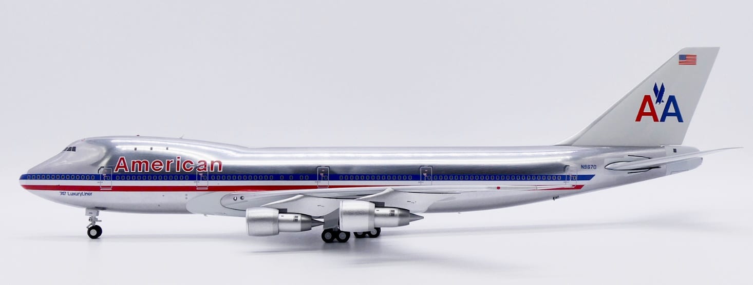 JC Wings 1:200 American Airlines Boeing B747-100 N9670 (XX20291)