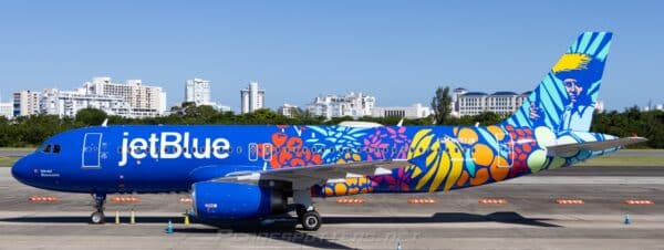 JC Wings 1:400 JetBlue Airbus A320-200 "Yo Soy Boricua" N657JB (XX40826)