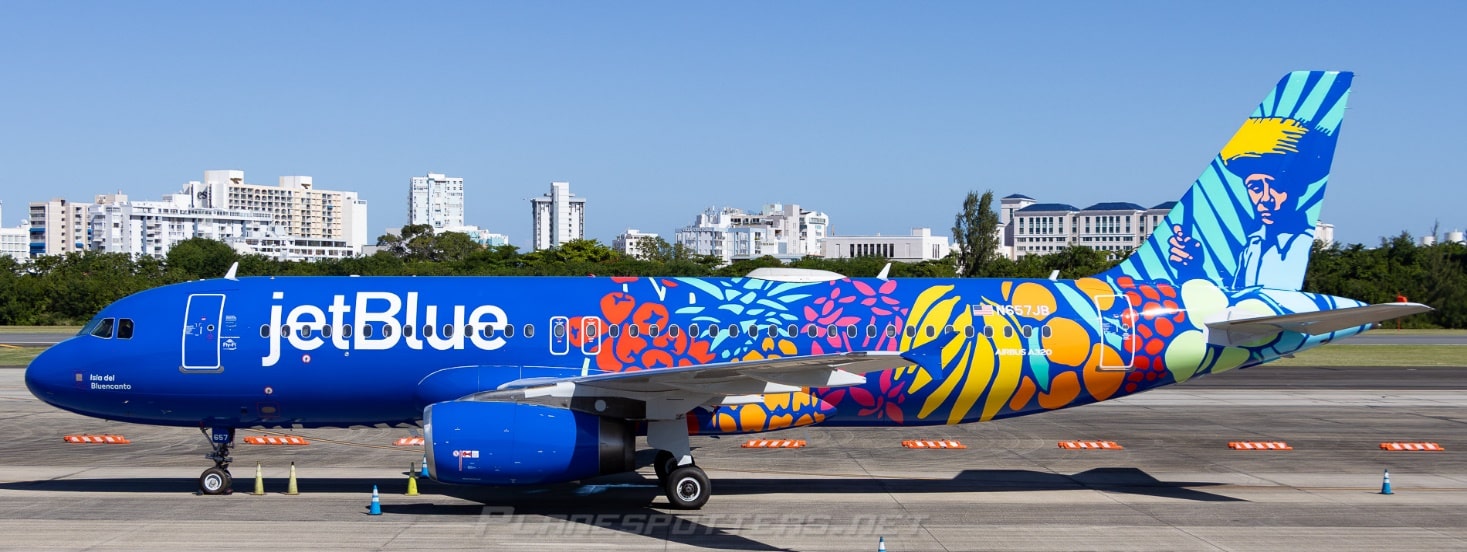 JC Wings 1:400 JetBlue Airbus A320-200 "Yo Soy Boricua" N657JB (XX40826)