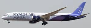 Aviation 400 1:400 Riyadh Air Boeing B787-9 Dreamliner HZ-RXAA (AV4399)